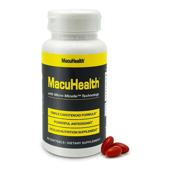 MacuHealth Triple Carotenoid Formula 90 Softgels ( Pack of 4 )