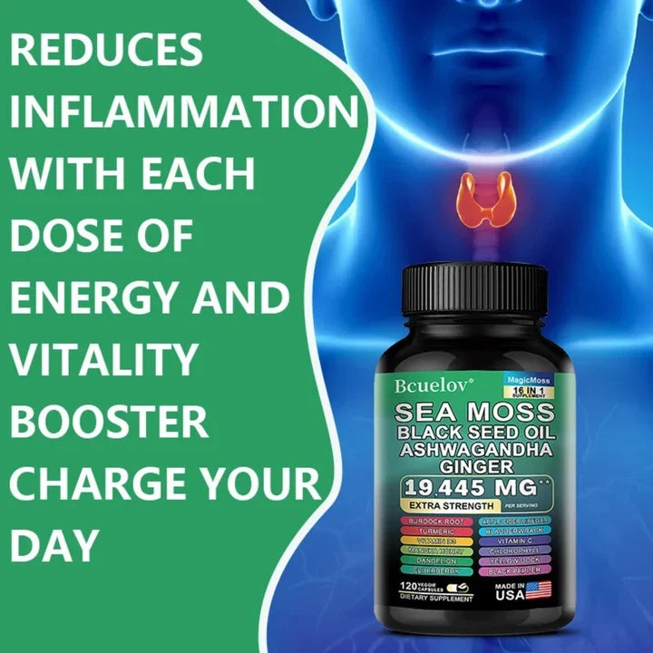 Bcuelov MagicMoss 16-in-1 120 Capsules