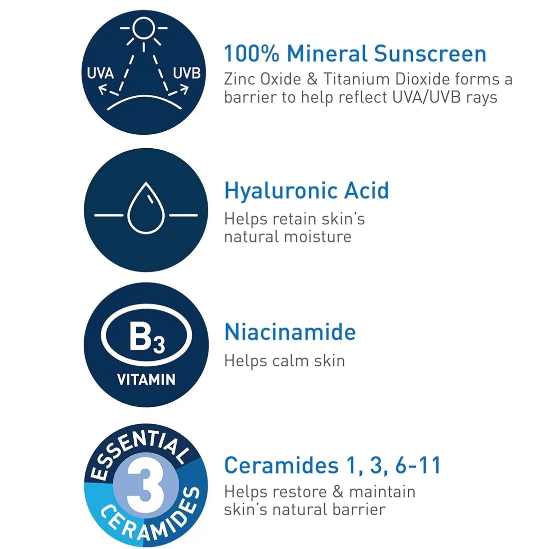 CeraVe Hydrating Mineral Sunscreen SPF 50 Face Lotion