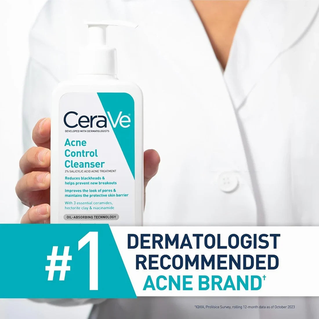 CeraVe Acne Control Cleanser 2% Salicylic Acid