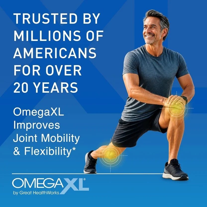 OmegaXL Joint & Muscle Support 60 Softgels
