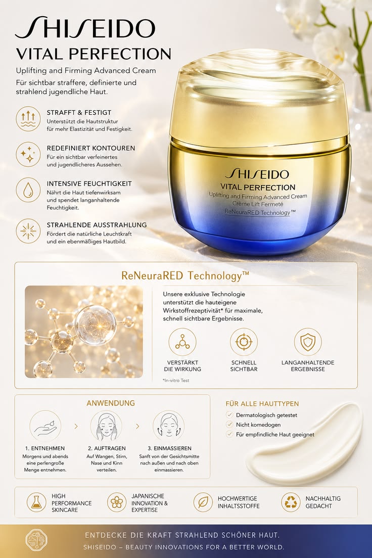 Shiseido Vital Perfection Firming Cream 50ml