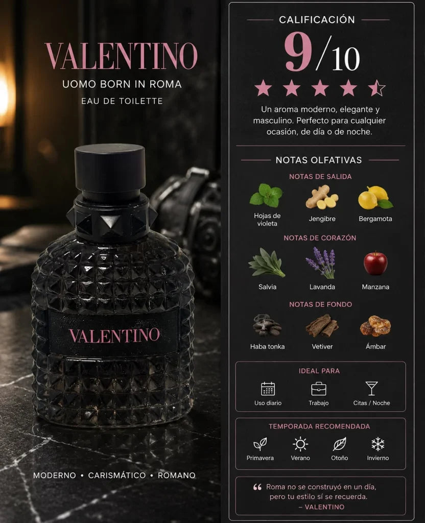 Valentino Born in Roma Uomo EDT 100ml