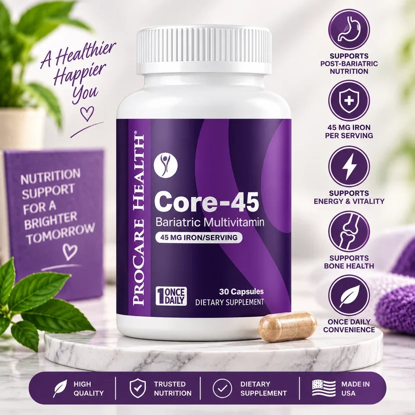 ProCare Health Core-45 Bariatric Multivitamin 30 Capsules