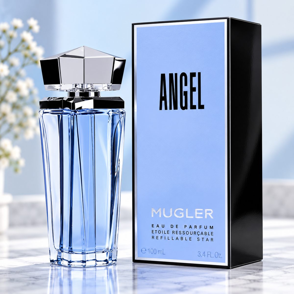Mugler Angel EDP 100ml Refillable | Luxury Women’s Perfume
