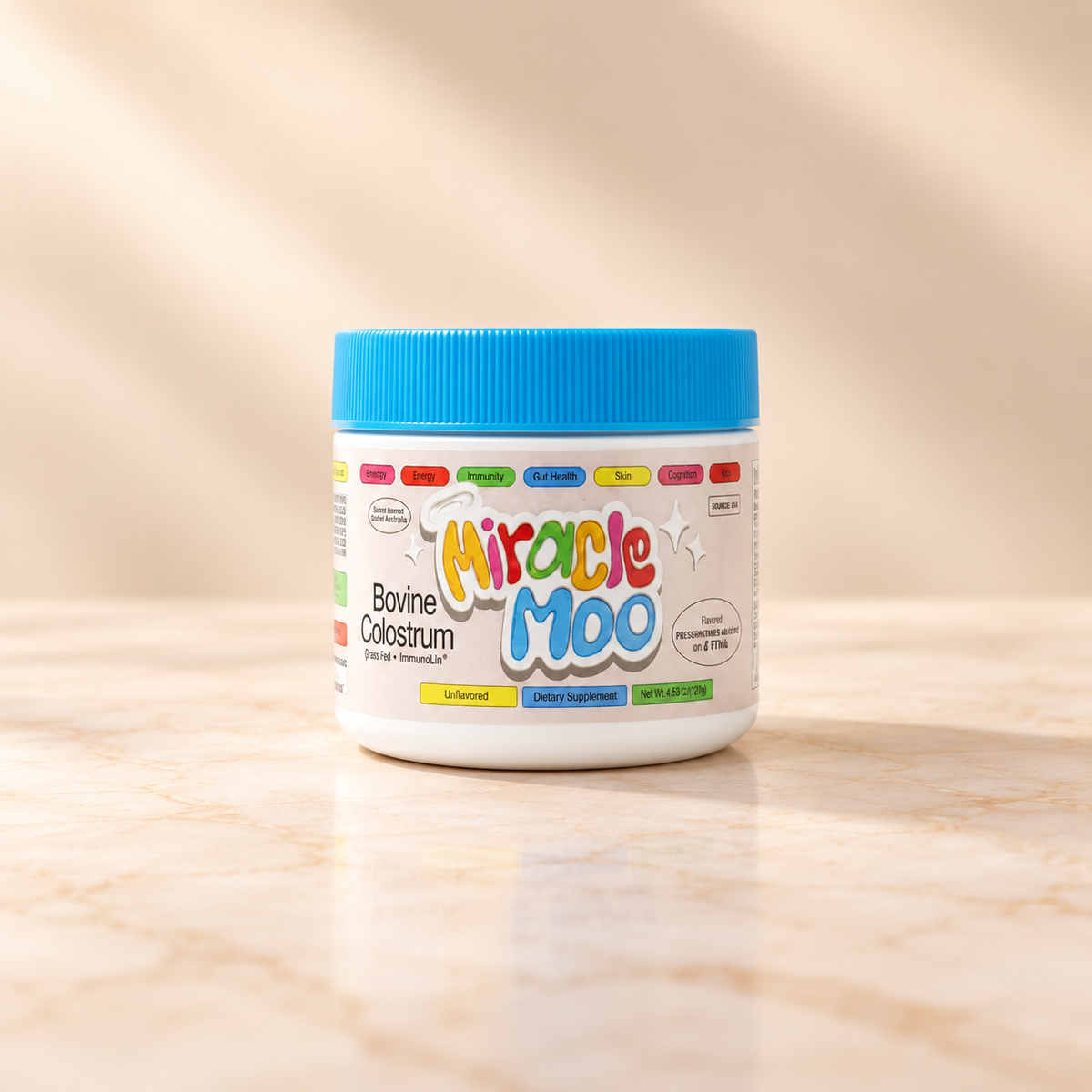 Miracle Moo Bovine Colostrum Powder