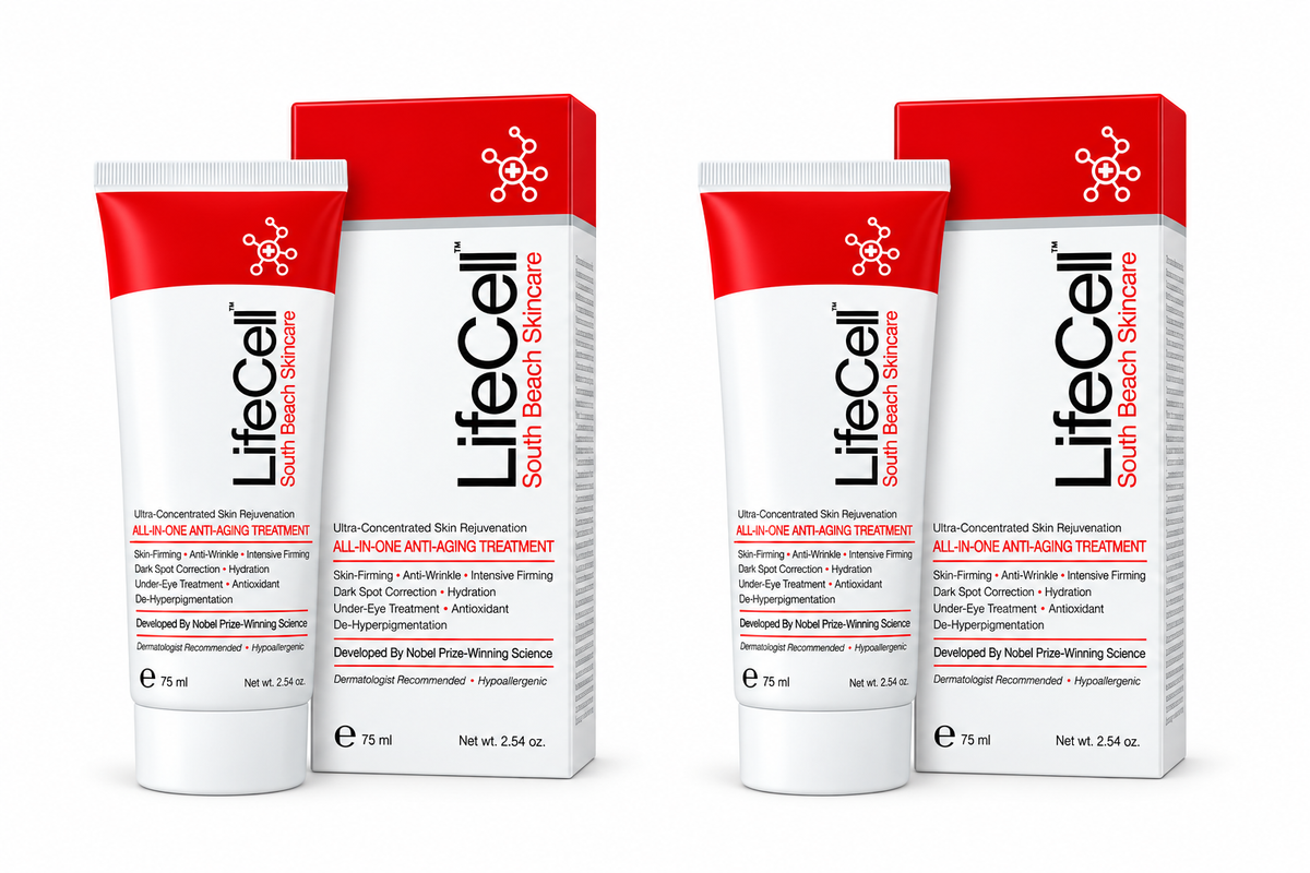 LifeCell All-In-One Skin Tightening Treatment Pack of 2