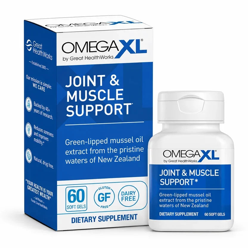 OmegaXL Joint & Muscle Support 60 Softgels