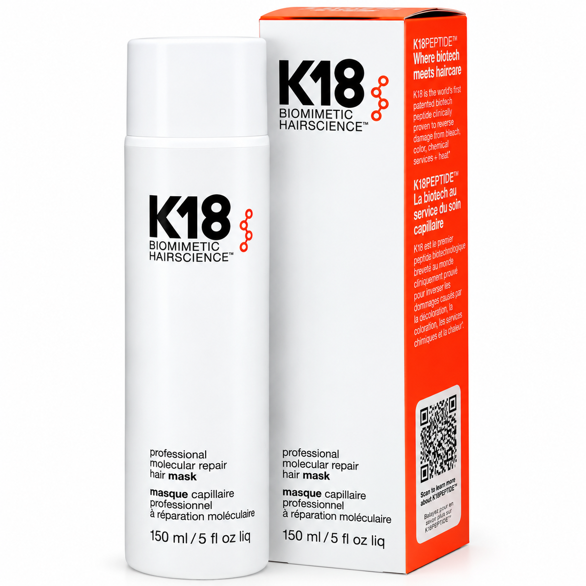 K18 Molecular Repair Hair Mask 150ml