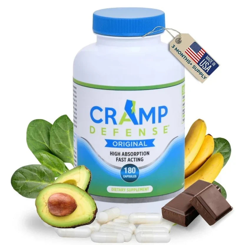 Cramp Defense Original Muscle Support – 180 Capsules