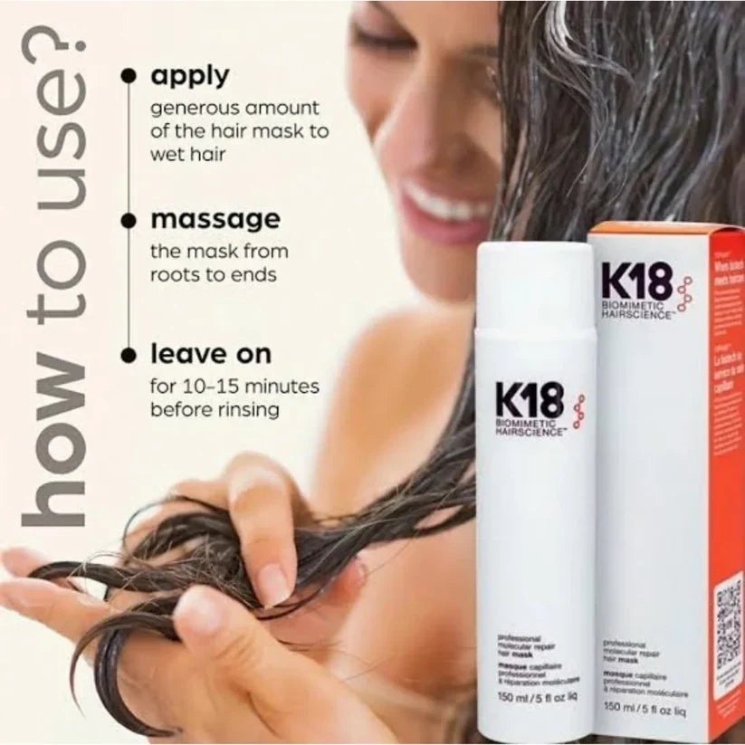 K18 Molecular Repair Hair Mask – 150ml