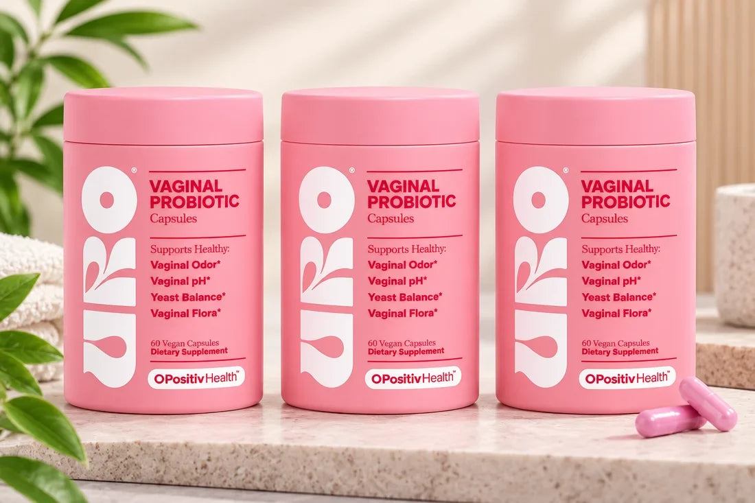 O Positiv URO Vaginal Probiotic 60 Capsules ( Pack of 3 )