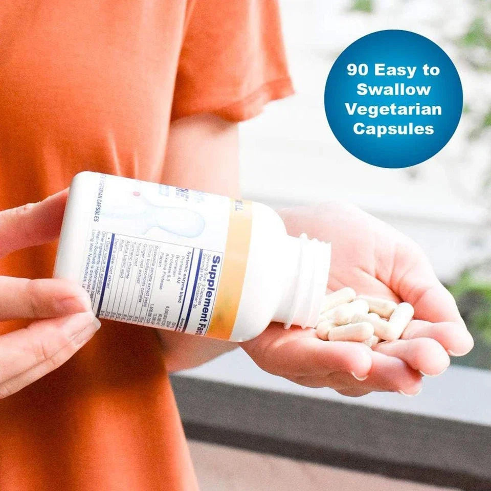 LivingWell Heal-n-Soothe Enzyme Formula – 90 Capsules