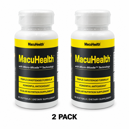 MacuHealth Triple Carotenoid Formula 90 Softgels ( Pack of 2 )