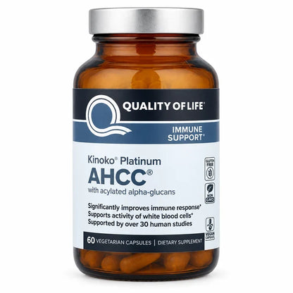 AHCC Immune Support 60 Vegicaps ( Pack of 5 )