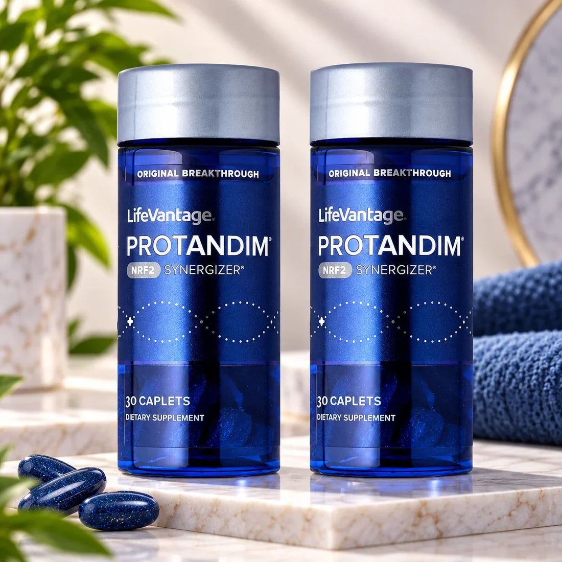 LifeVantage Protandim Nrf2 Synergizer 30 Caplets ( Pack of 2 )
