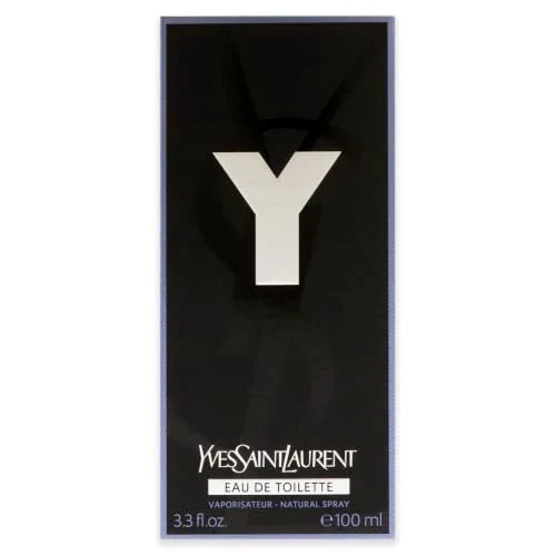 YSL Y Eau de Toilette for Men – 100ml / 3.3oz Fresh Fragrance