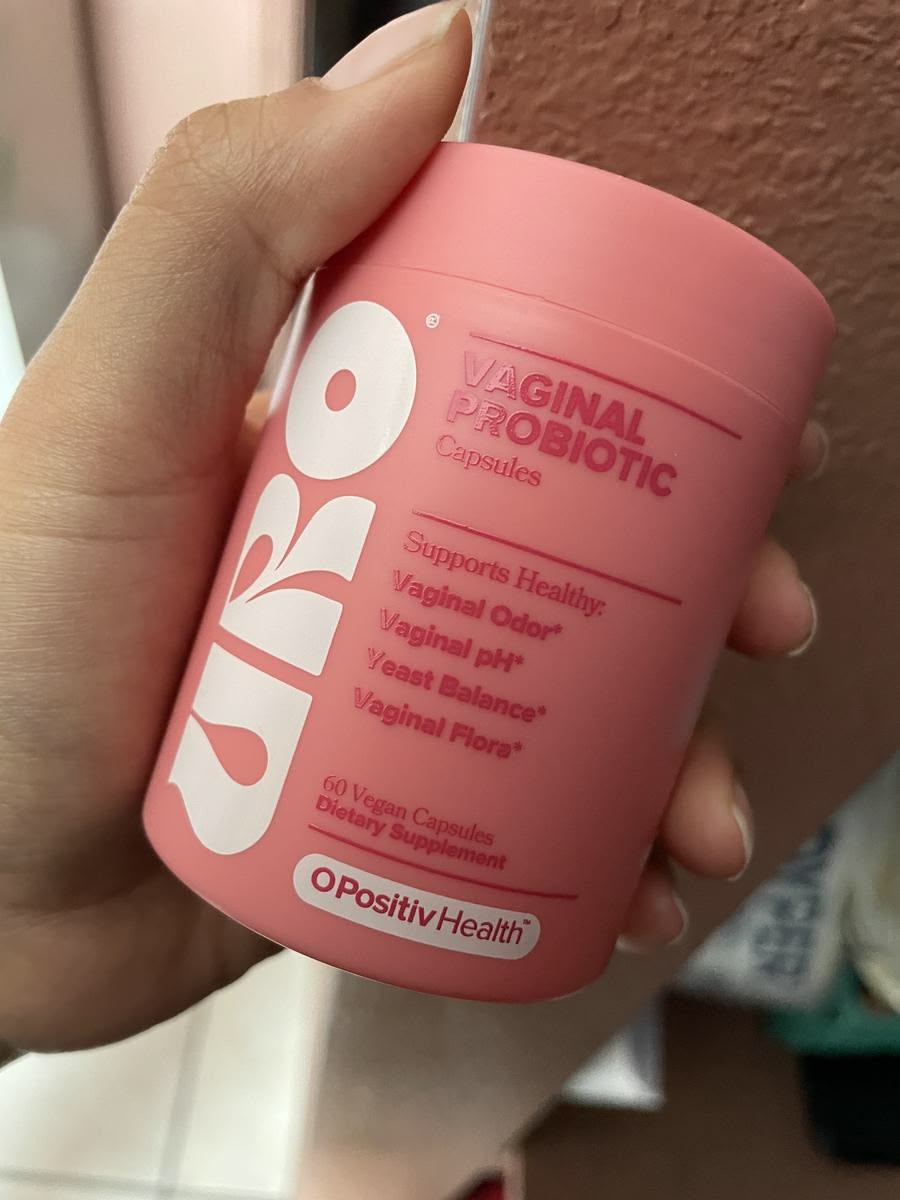 O Positiv URO Vaginal Probiotic 60 Capsules