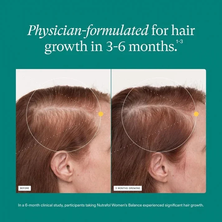 Nutrafol Women’s Balance Hair Growth Supplement 120 Capsules