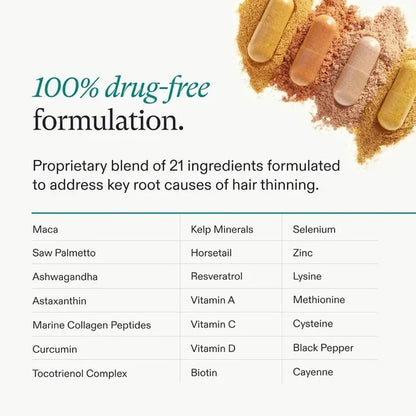 Nutrafol Women’s Balance Hair Growth Supplement 120 Capsules