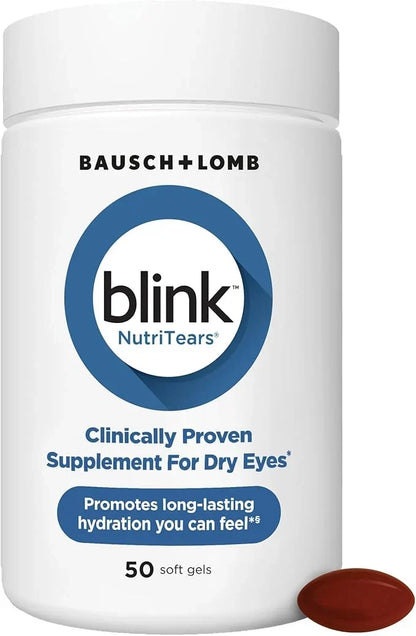Blink NutriTears Dry Eye Support 50 Softgels