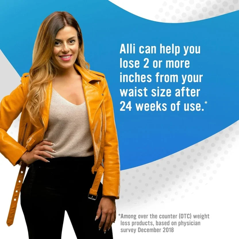 alli Orlistat 60mg Capsules 60 Count