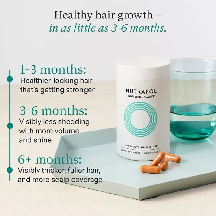Nutrafol Women’s Balance Hair Growth Supplement 120 Capsules