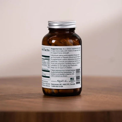 AlgaeCal Plus Bone Health Supplement 120 Capsules ( Pack of 2 )