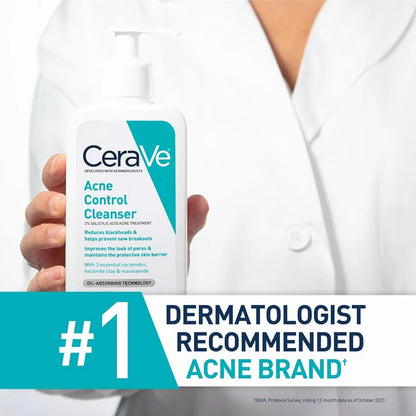 CeraVe Acne Control Cleanser 2% Salicylic Acid