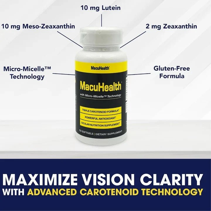 MacuHealth Triple Carotenoid Formula 90 Softgels ( Pack of 4 )