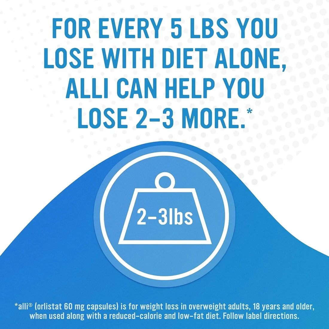 alli Orlistat 60mg Weight Loss Aid