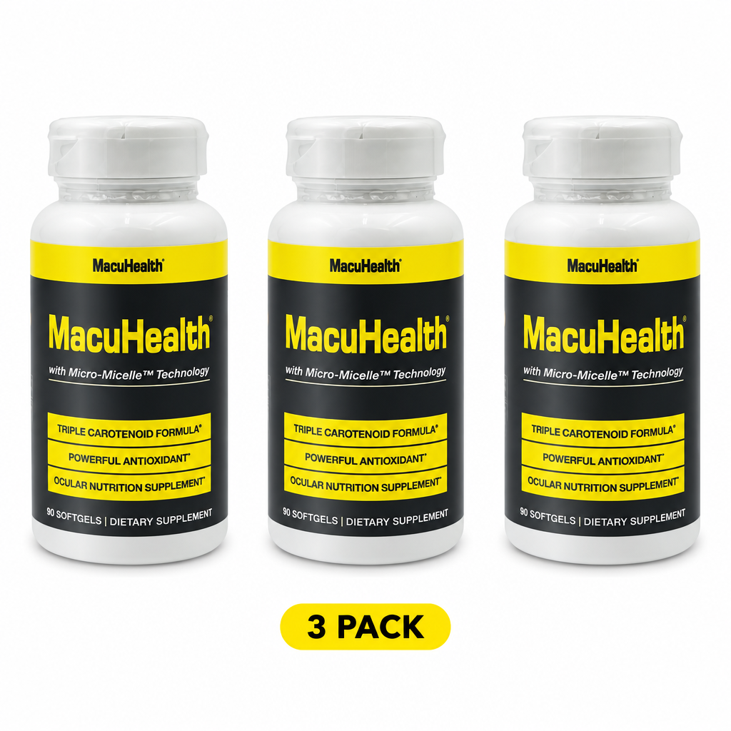 MacuHealth Triple Carotenoid Formula 90 Softgels ( Pack of 3 )