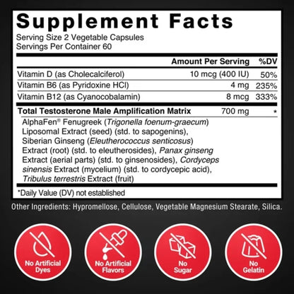 Force Factor Test X180 Legend 120 Capsules