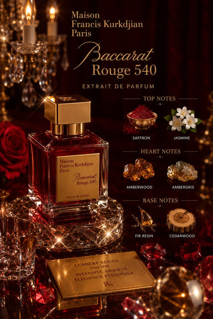 MFK Baccarat Rouge 540 Extrait de Parfum 70ml