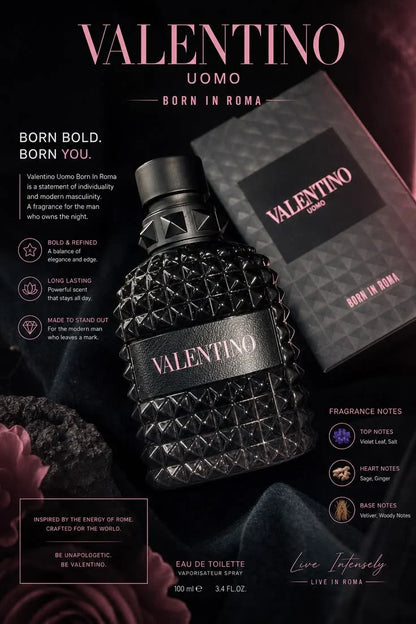 Valentino Born in Roma Uomo EDT 100ml