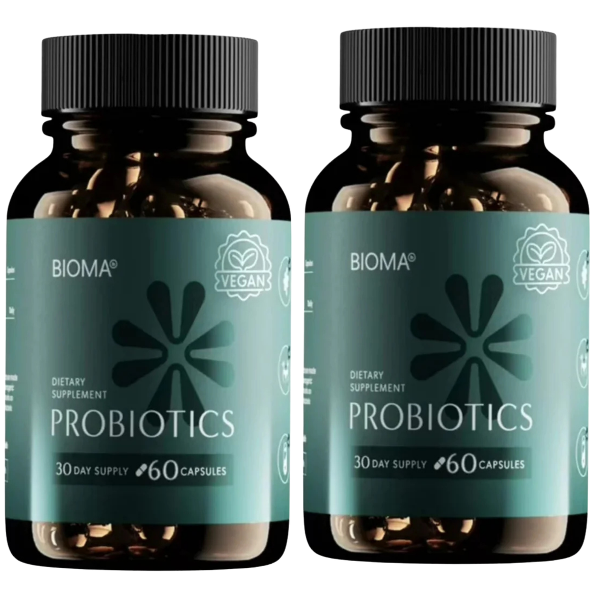 BIOMA Probiotics Digestive Health Gut Support for Men & Women 60 Capsules