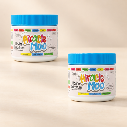 Miracle Moo Bovine Colostrum Powder ( Pack of 2 )