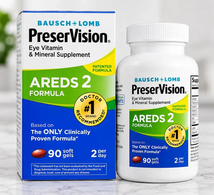 PreserVision AREDS 2 Eye Vitamins 60 Softgels