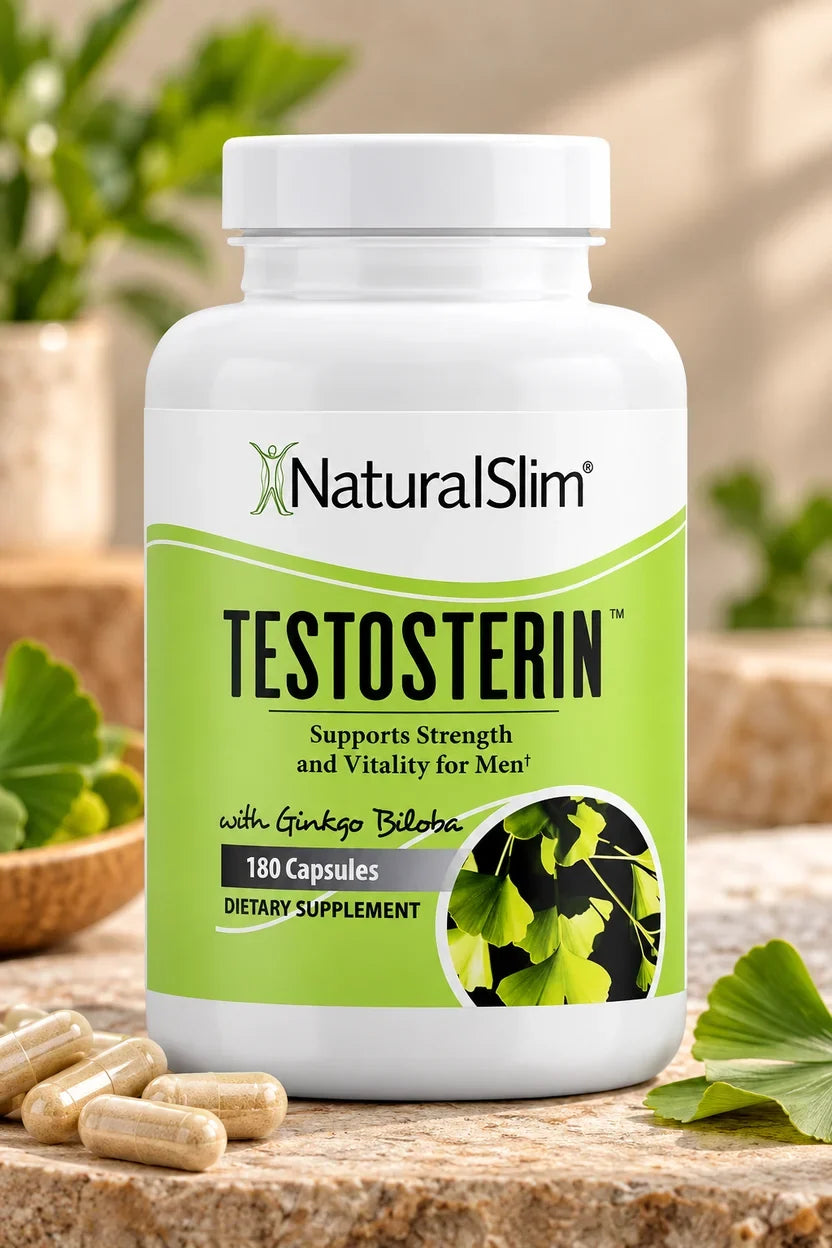 NaturalSlim Testosterin 180 Capsules