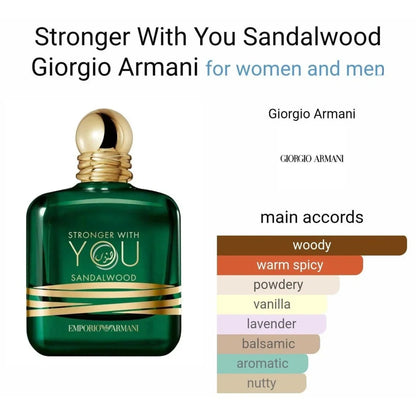 Emporio Armani Stronger With You Sandalwood EDP 100ml