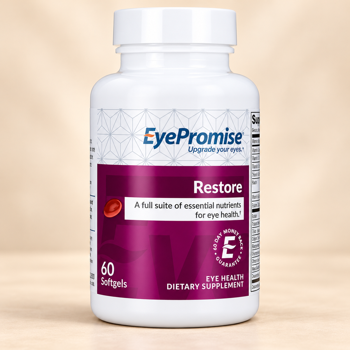 EyePromise Restore Eye Vitamins 60 Softgels