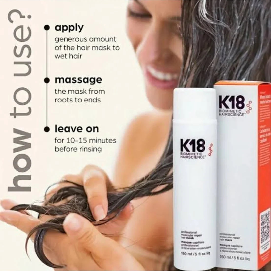 K18 Molecular Repair Hair Mask 150ml