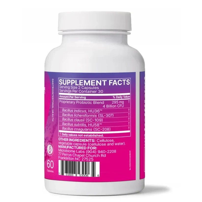 MegaSporeBiotic Probiotic Supplement – 60 Capsules
