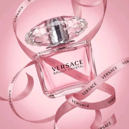 Versace Bright Crystal Eau de Toilette 90ml Fresh Floral Luxury Fragrance for Women