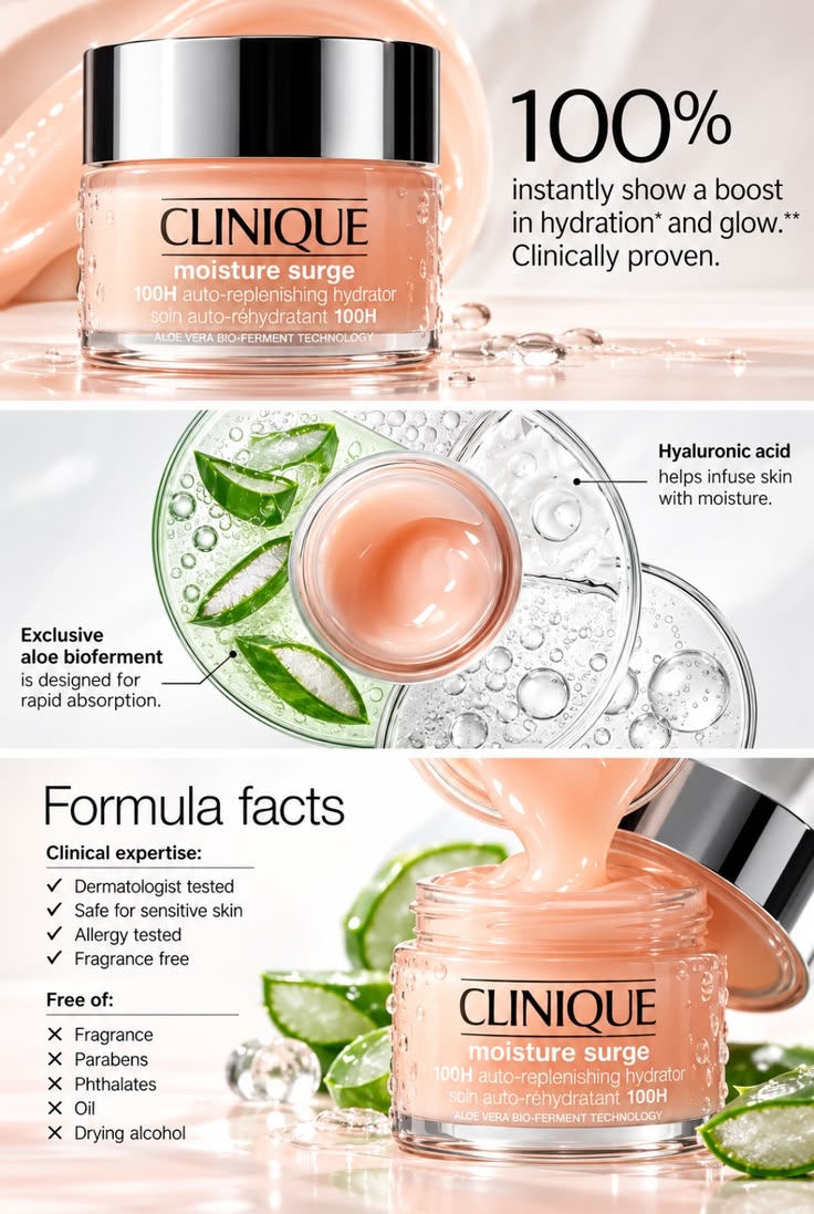 Clinique Moisture Surge 100H Hydrator 125ml