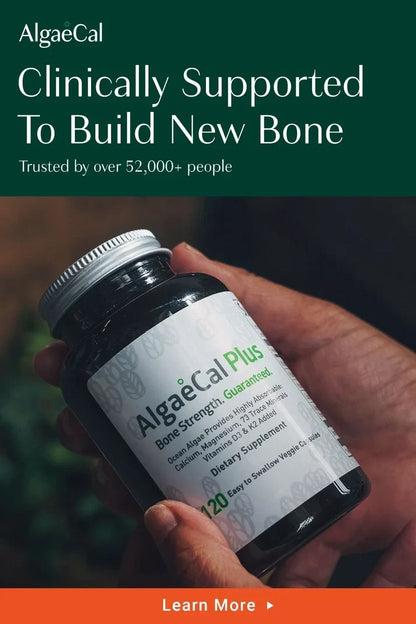 AlgaeCal Plus Bone Health Supplement 120 Capsules ( Pack of 2 )
