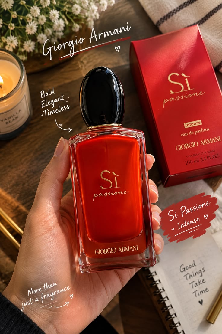 Giorgio Armani Sì Passione Eau de Parfum for Women – 100 ml
