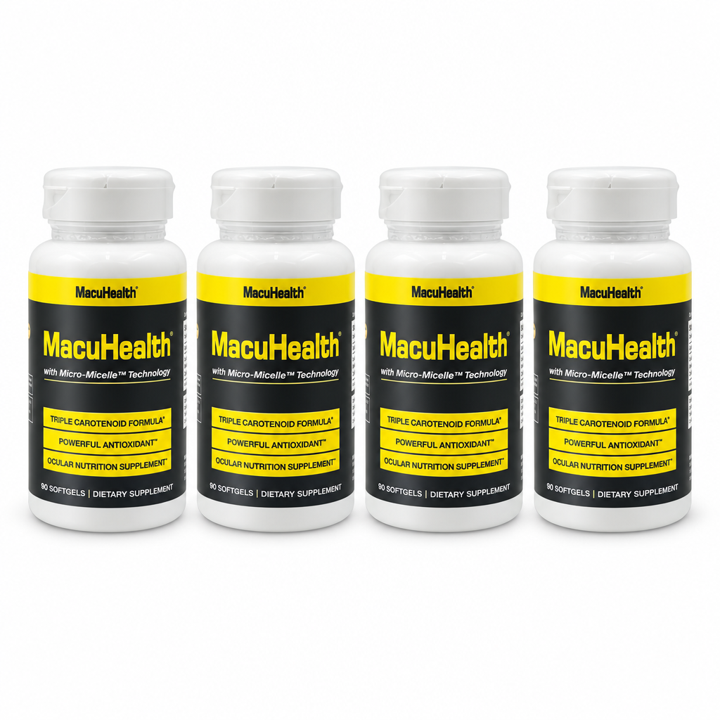 MacuHealth Triple Carotenoid Formula with Micro-Micelle Technology | Ocular Nutrition Supplement | 90 Softgels