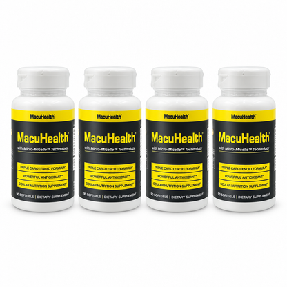 MacuHealth Triple Carotenoid Formula with Micro-Micelle Technology | Ocular Nutrition Supplement | 90 Softgels