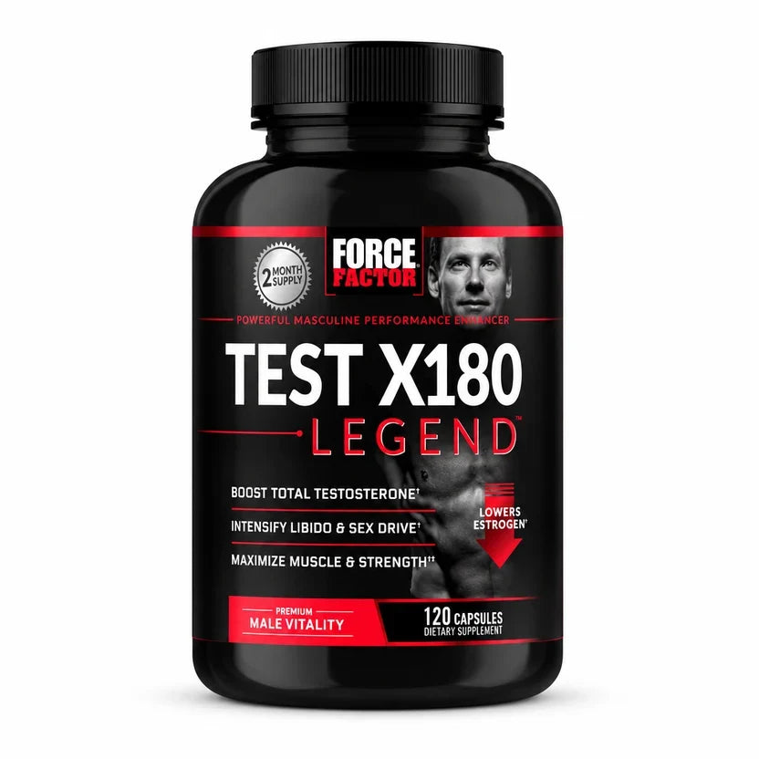 Force Factor Test X180 Legend 120 Capsules